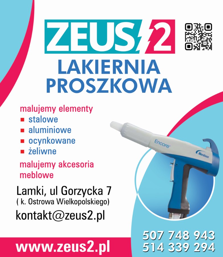 LAKIERNIA PROSZKOWA "ZEUS " 2 - lakiernia proszkowa OSTRÓW WIELKOPOLSKI lakiernia proszkowa OSTRÓW WIELKOPOLSKI